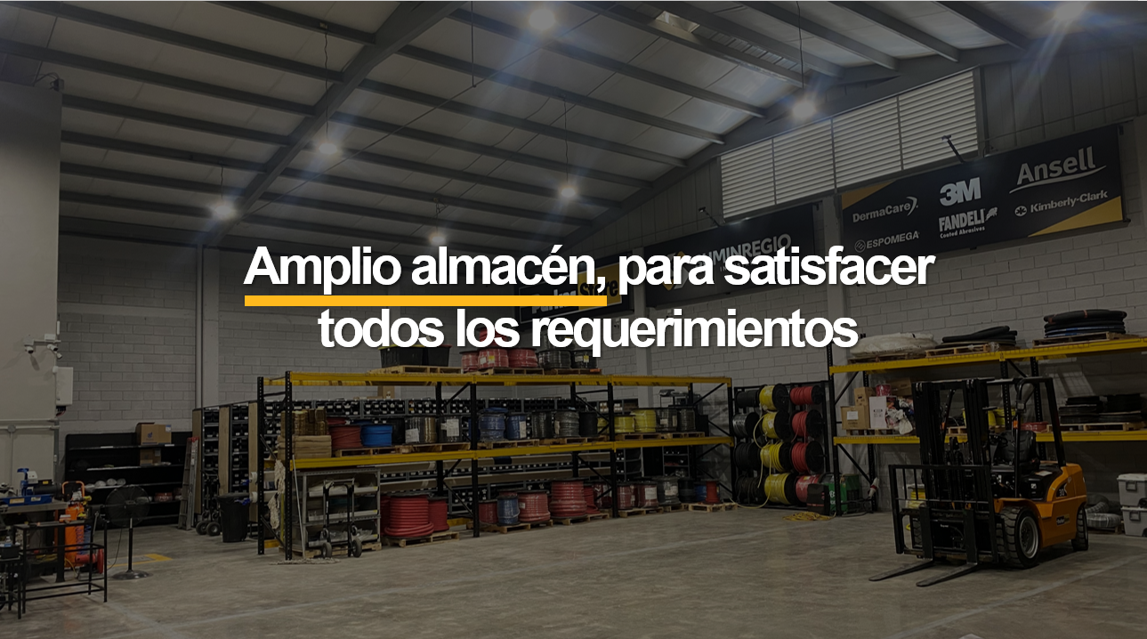 Almacén mangueras y conexiones